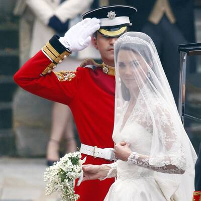 Die schönsten Bilder des Brautpaares