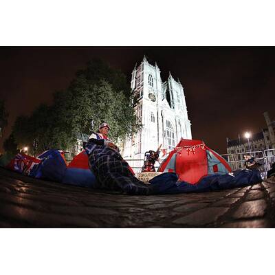 Generalprobe für die Hochzeit des Jahres