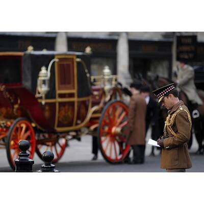 Generalprobe für die Hochzeit des Jahres