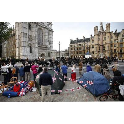 Generalprobe für die Hochzeit des Jahres