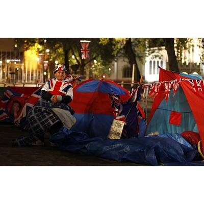 Generalprobe für die Hochzeit des Jahres