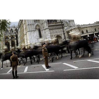 Generalprobe für die Hochzeit des Jahres