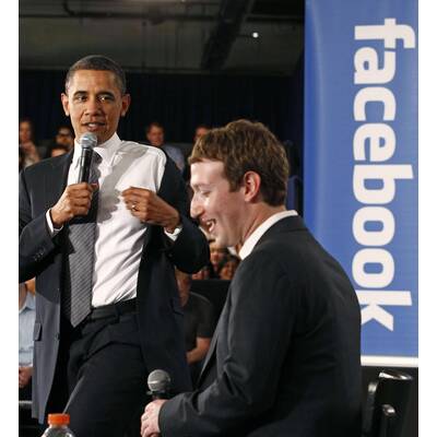 Zuckerberg trifft Obama