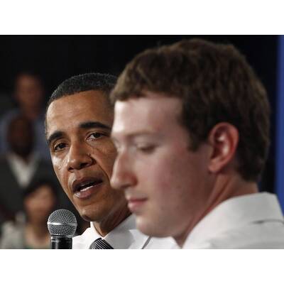 Zuckerberg trifft Obama