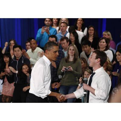 Zuckerberg trifft Obama
