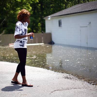 Pegel von 19,5 Meter