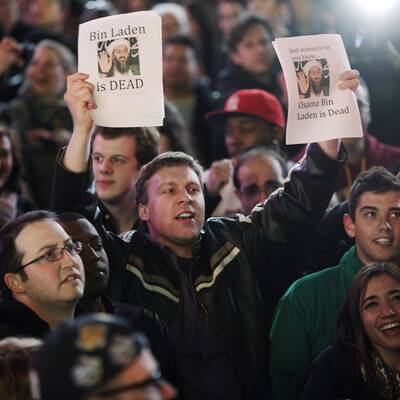 Euphorie auf den Straßen der USA