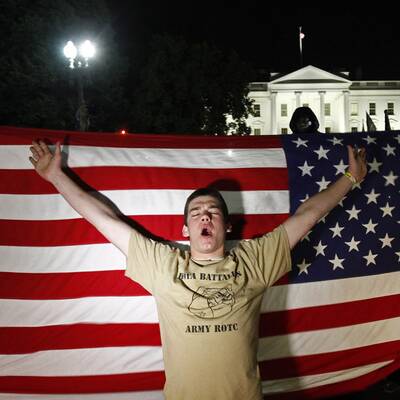 Euphorie auf den Straßen der USA