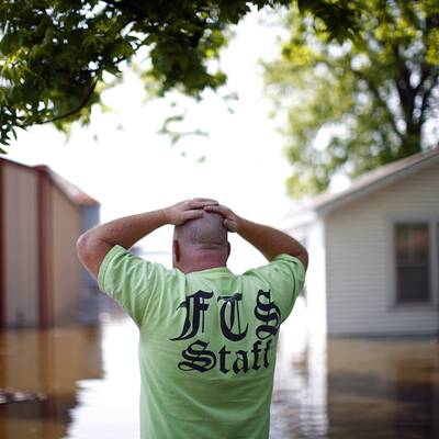 Pegel von 19,5 Meter