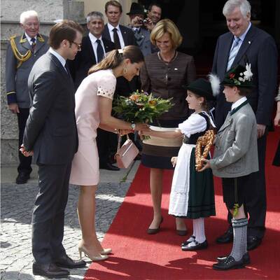 Victoria von Schweden & Prinz Daniel in München