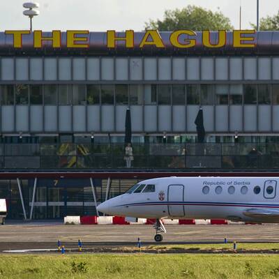 Ratko Mladic ist in Den Haag eingetroffen