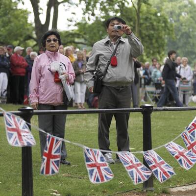 London feiert den 85er der Queen