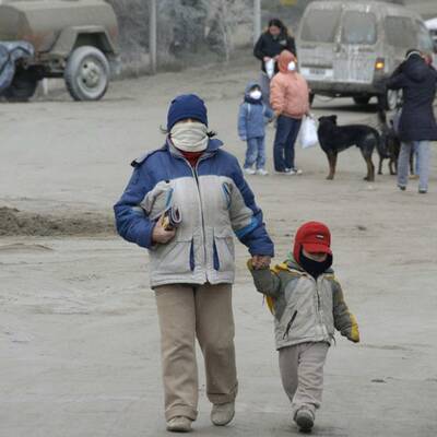 Vulkan Puyhue: Asche liegt hoch wie Schnee im Winter