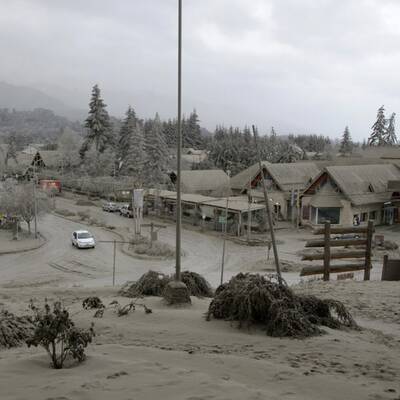 Vulkan Puyhue: Asche liegt hoch wie Schnee im Winter