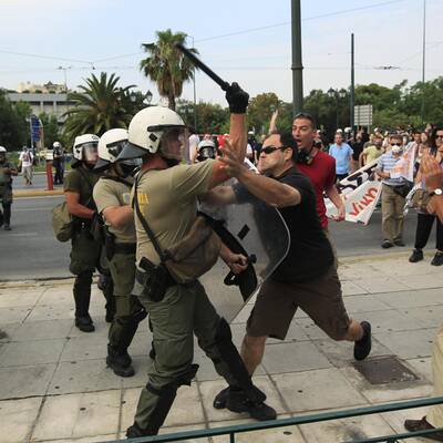 Massive Streiks und Proteste in Griechenland