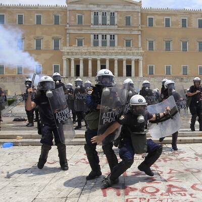 Massive Streiks und Proteste in Griechenland