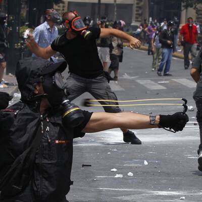 Massive Streiks und Proteste in Griechenland