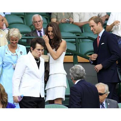 Prinz William & Kate strahlen in Wimbledon