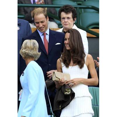 Prinz William & Kate strahlen in Wimbledon