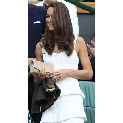Prinz William & Kate strahlen in Wimbledon