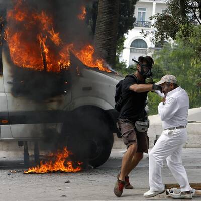 Generalstreik lähmt Griechenland