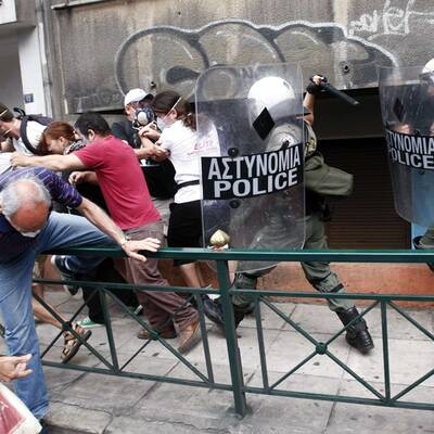 Massive Streiks und Proteste in Griechenland