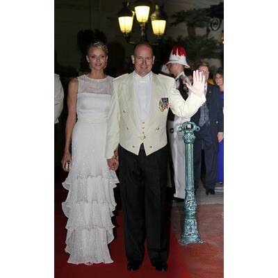 Fürst Albert und Charlene Hochzeit: Dinner und Ball