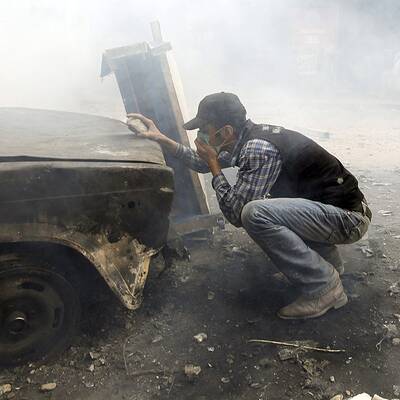 Demonstranten fordern mehr Demokratie