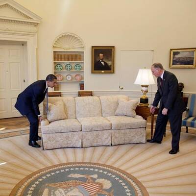 Die Rede wurde direkt im Fernsehen übertragen.