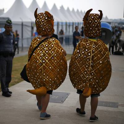 Die schrägsten Fan-Outfits der WM