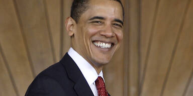 Obama-Superheld kämpft gegen das Böse