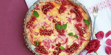 Ribisel-Topfen-Tarte
