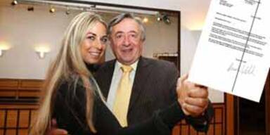 Mörtel Lugners Tanzfieber erregt die Society