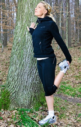 Richtig dehnen: Vordere Oberschenkel