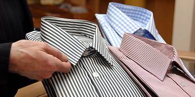Richtig zusammengelegte Hemden bleiben glatter