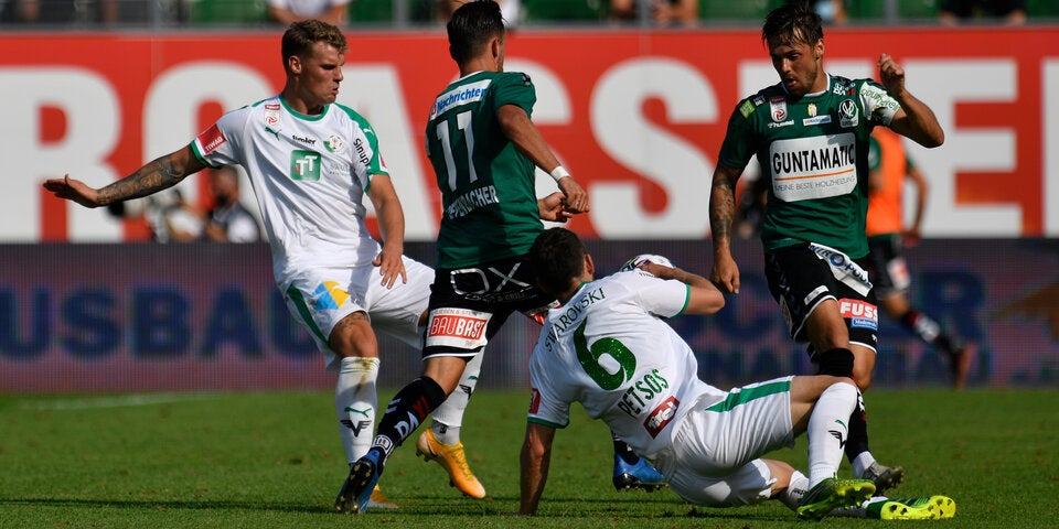 Aufsteiger Ried schockt Tirol mit Last-Minute-Tor