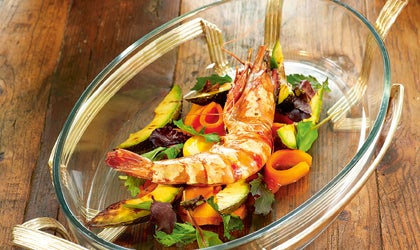 Riesengarnele mit Avocado Bernie Rieder