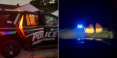 Kurioser Vorfall: Polizei jagt fliehenden Riesen-K&uuml;rbis