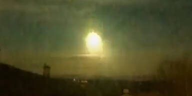 Riesiger gr&uuml;ner Feuerball: Meteorit in Norwegen eingeschlagen | Mit 50.000 km/h