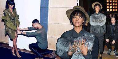 Rihanna rockt Paris Fashion Week