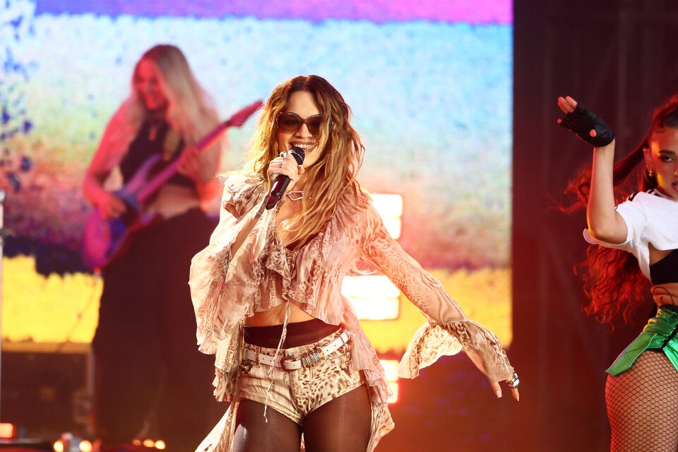 Paukenschlag: Rita Ora versext die Donauinsel