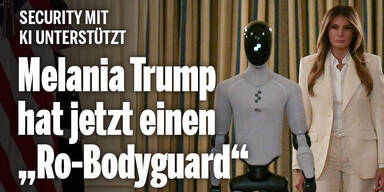 Melania Trump Roboter
