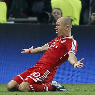  Bayern gegen Dortmund. Das Finale der Champions League in Wembley.
