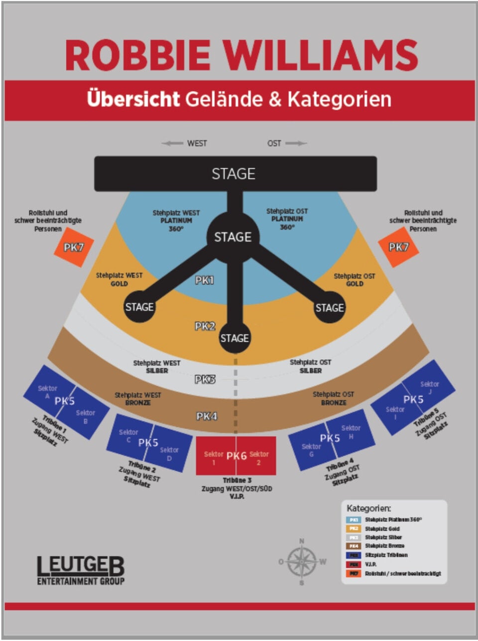 Robbie Williams bricht heute alle Ticket Rekorde