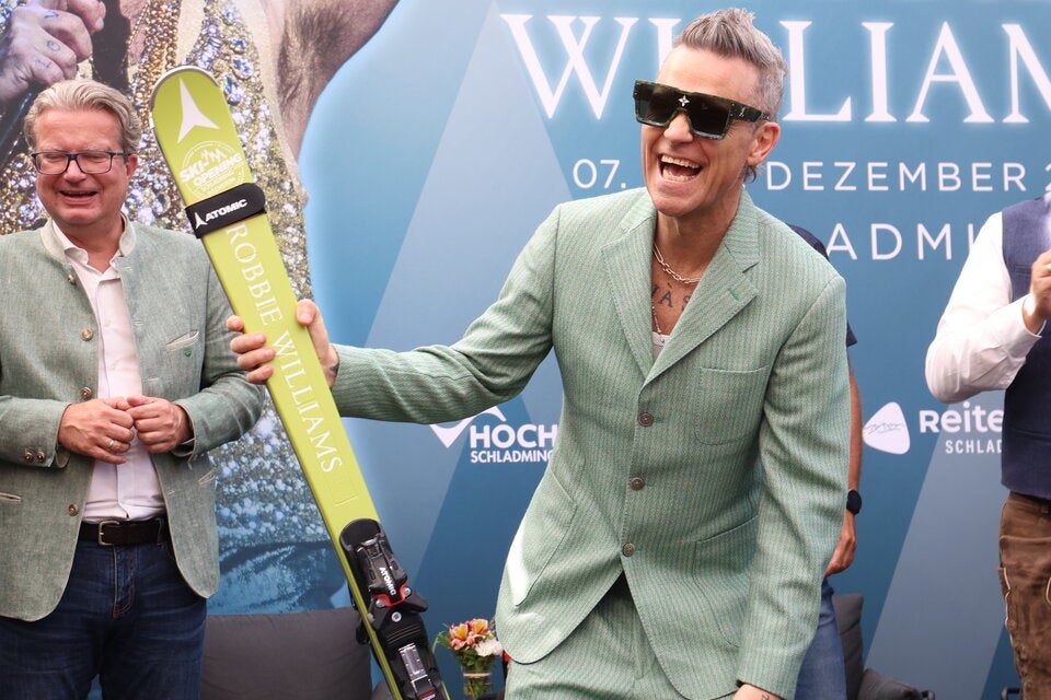 Robbie Williams fährt jetzt voll auf Schladming ab