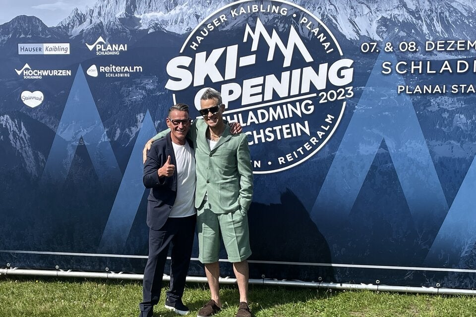 Robbie Williams fährt jetzt voll auf Schladming ab
