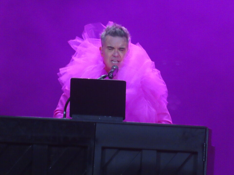 Robbie Williams als König des Entertainments