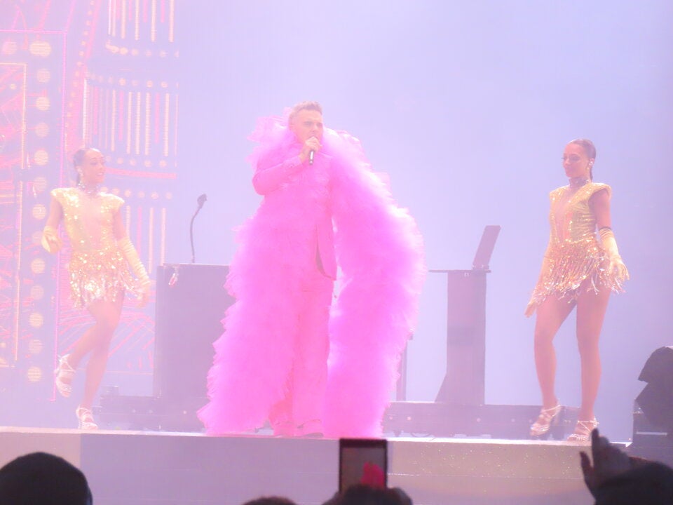 Robbie Williams als König des Entertainments