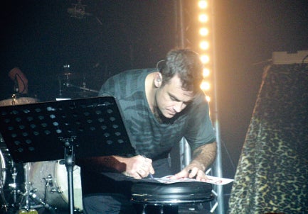 So rockte Robbie Paris