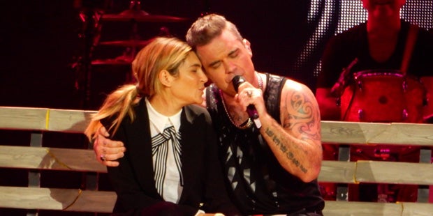 Robbie: Berührende Liebes-Show mit Ehefrau in Wien